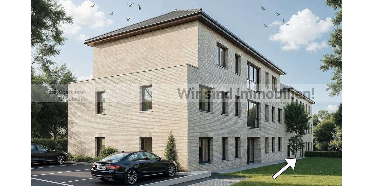 Etagenwohnung Bohmte - 3 Zimmer, 66 m&sup2;, 229.800&euro; | Angebot:26283948