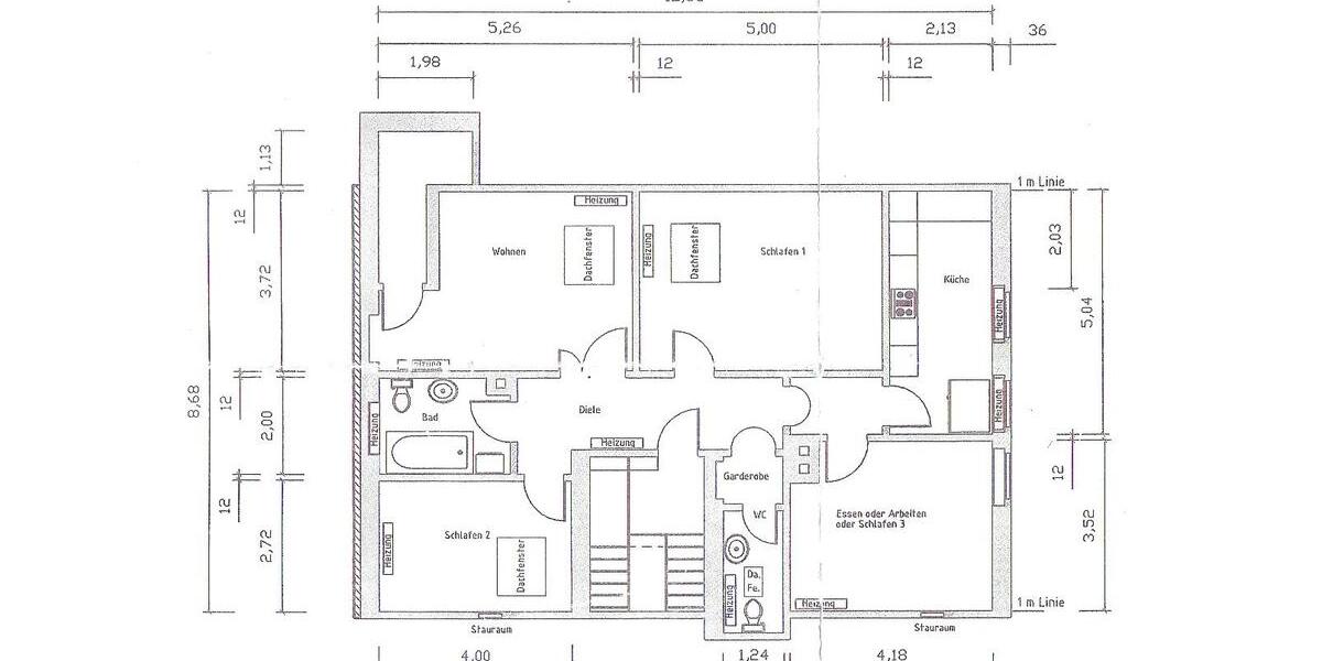 Dachgeschoßwohnung Hagen am Teutoburger Wald - 4 Zimmer, 72 m&sup2;, 510&euro; | Angebot:26083145