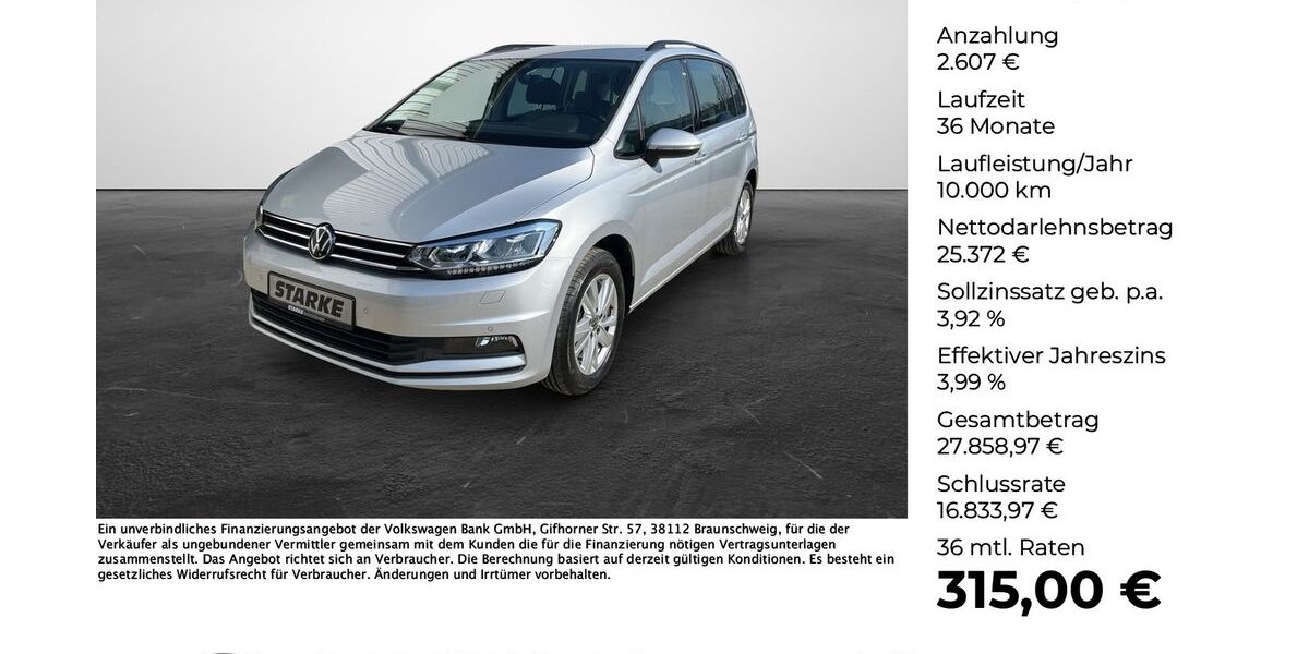 VW Touran 53.066 km 27.979 &euro; Georgsmarienhütte (Osnabrück) 49124