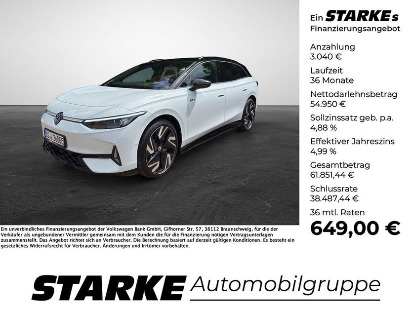 VW ID.7 19.860 km 55.940 € Osnabrück 49078