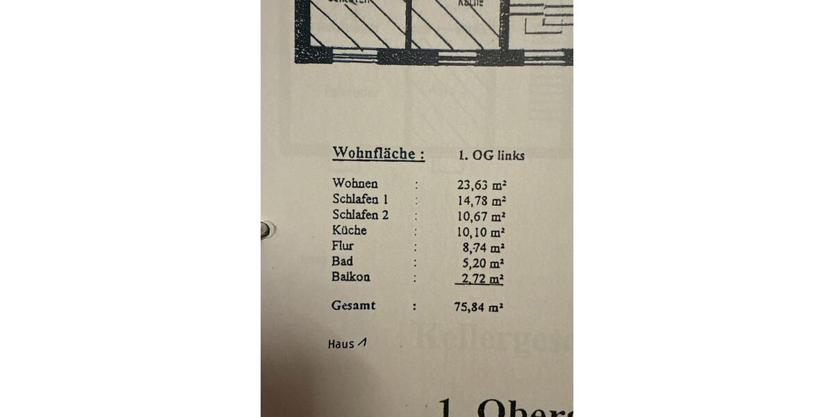Etagenwohnung Alfhausen - 3 Zimmer, 76 m&sup2;, 217.000&euro; | Angebot:24512303