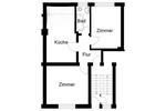 Erdgeschoßwohnung Osnabrück Dodesheide - 2 Zimmer, 55 m&sup2;, 634&euro; | Angebot:24471710