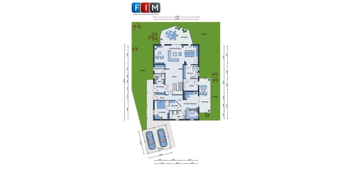 Einfamilienhaus Melle Drantum - 7 Zimmer, 302 m&sup2;, 998.000&euro; | Angebot:26686567