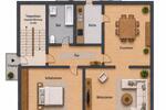 Erdgeschoßwohnung Ibbenbüren Bockraden - 3 Zimmer, 76 m&sup2;, 950&euro; | Angebot:26683022