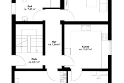 Wohnung Osnabrück Wüste - 3 Zimmer, 100 m&sup2;, 1.300&euro; | Angebot:25869787