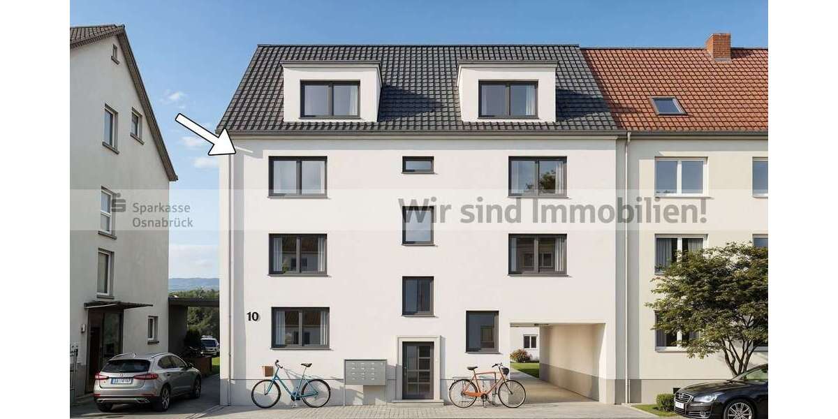 Etagenwohnung Osnabrück Wüste - 3 Zimmer, 110 m&sup2;, 498.500&euro; | Angebot:26283935