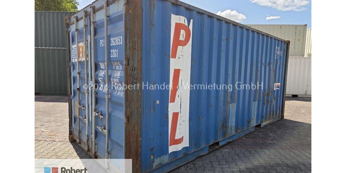 20 Fuß Lagercontainer, Seecontainer, Container; Baucontainer, Materialcontainer zimmer